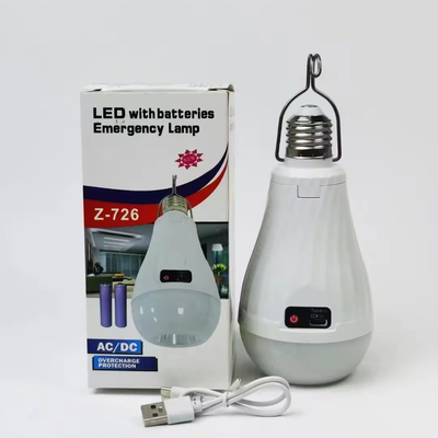 2 E27/B22 Wiederaufladbare LED-Notlichtlampe für energieeinsparende Beleuchtungslösungen