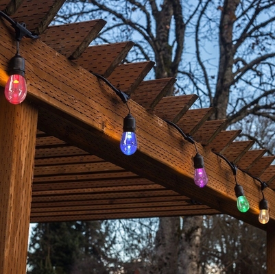 Dekoration Rgb S14 Led Ferienschnurlicht für mehrfarbige LED Frequenz 50Hz/60Hz