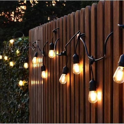 Wasserdichte IP65 LED-Glühlampe-String-Hängeleuchte für Festatmosphäre und Dekoration