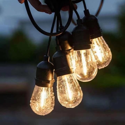 Wasserdichte IP65 LED-Glühlampe-String-Hängeleuchte für Festatmosphäre und Dekoration