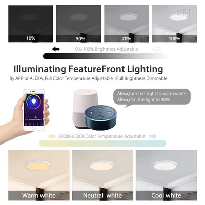 Beleuchtungslösungen Service 30w Slim Tuya WiFi Smart LED Deckenleuchte kein DIY erforderlich