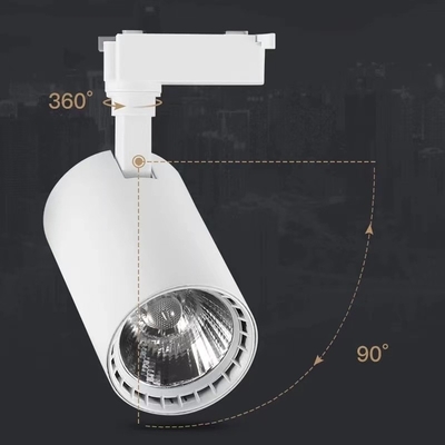 10W 4 Phase Drahtverstellbares COB Spot Mini Rail LED-Spurlicht mit modernem Design