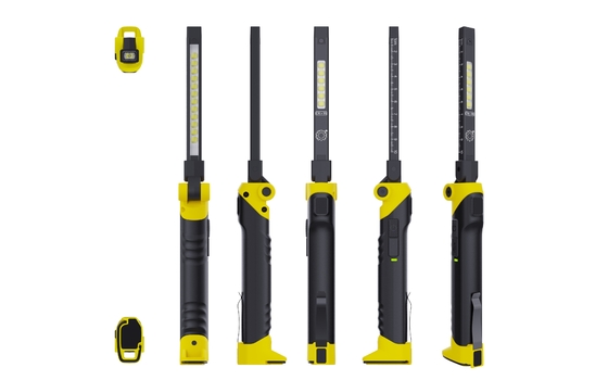 15000 Stunden Lebensdauer LED-Arbeitslicht mit Skala-Inspektionshandlampe und Magnethaken