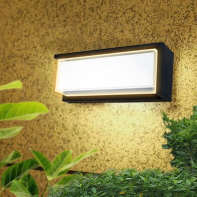 Moderne 24W LED Außen Wand montiert Haushalts Leuchten Wandlampe Scheinwerfer mit 1-