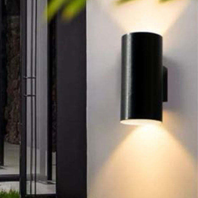 Polykarbonat Diffusor 9w 18w Wandleuchte für Außengarten Korridor Gang Dekoration