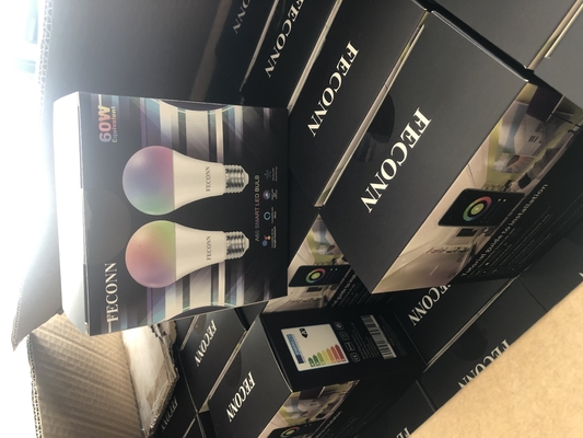 Produktgewicht 0,1 kg RGBCW Mehrfarbe BT E27 B22 LED Smart Bulb für die Beleuchtung von Wohnungen
