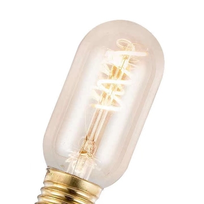 Vintage Soft Flexible Led Glühbirne T45 Gerade Glühlampe 2- für Wohnraum
