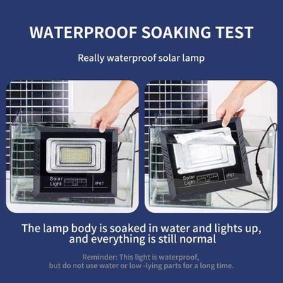 Wasserdichte IP67-Zeitschalter Solar-LED-Floodlicht mit 50000 Stunden Lebensdauer