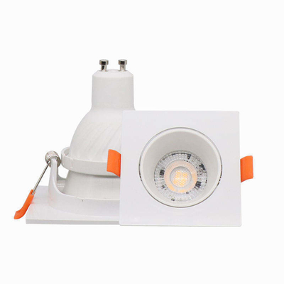 5w Mr16 Gu10 Hotel Square Mini Smart Anti Glare Decken verstellbare Oberfläche Trimless Einbauleuchte Downlights