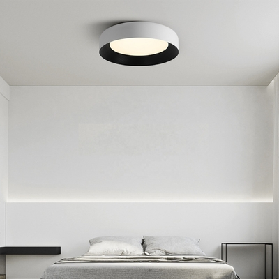 Moderne Zimmerdekoration aus der Mitte des Jahrhunderts 12in/14in/16in LED-Deckenleuchte mit 5CCT oder 1CCT DIM