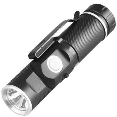 5.0V/2.4A USB-Zelltelefon-Autoladegerät mit LED-Taschenlampe, tragbar und Gleichstromversorgung