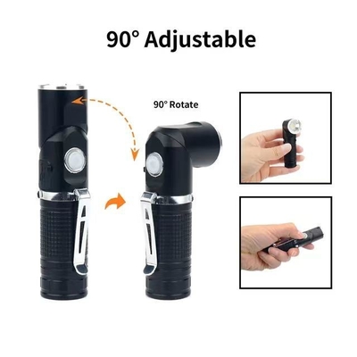 5.0V/2.4A USB-Zelltelefon-Autoladegerät mit LED-Taschenlampe, tragbar und Gleichstromversorgung