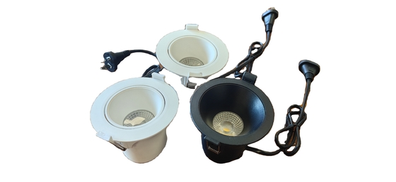Lange Lebensdauer 9W 0,6mm COB eingebettete LED-Downlight im modernen Design für 3,5 Zoll Kabel