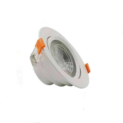 5W Runde LED Downlight Deckenlicht 3000K/4000K/6000K Aluminium PC fortschrittliche Technologie
