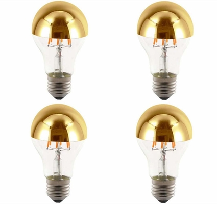 Halbchrombeschichtung A60 6W Warmweiß 2700K LED-Glühlampe Retro für E27