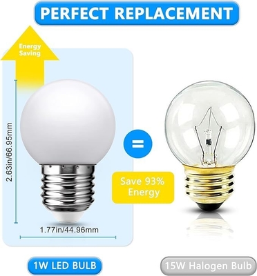 LED-Badezimmer-Leuchtenlampe 15W Äquivalent E26 Mittelschraubboden kühl Weiß