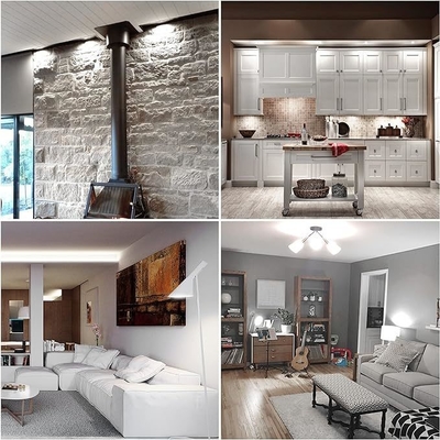 LED-Badezimmer-Leuchtenlampe 15W Äquivalent E26 Mittelschraubboden kühl Weiß
