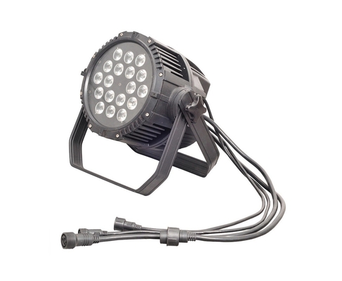 Hochhelligkeitsbeleuchtung 18PCS 200W 6in1 wasserdichtes LED PAR Licht mit RGB Farbe
