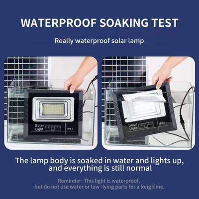High-Lumen-Solar-Floodlight mit 3-8h-Timing-Funktion und 90 Ra Farbwiedergabeindex