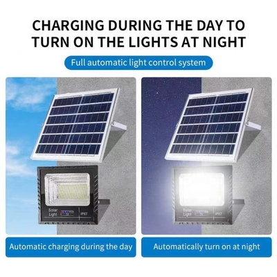 High-Lumen-Solar-Floodlight mit 3-8h-Timing-Funktion und 90 Ra Farbwiedergabeindex