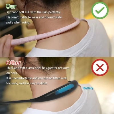 Lithium-Batterie-LED-Portable Flexible Neck Hanging Book Light für bequemes Lesen