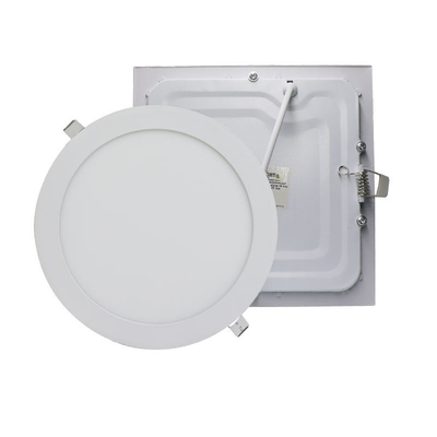 3 Zoll 6w eingebettete runde ultra schlanke Decke Aluminium Led Panel Lichter mit IP20 Bewertung