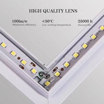 Home Office 40W Klappbare 60*60cm LED-Lampen mit Aluminiumlegiertem Material