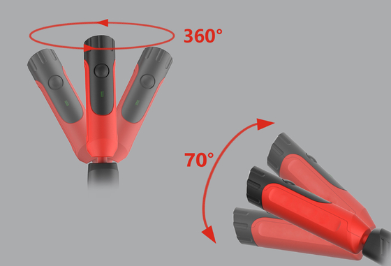 500LM Solar-LED-Halslicht mit Wiederaufladbarkeit