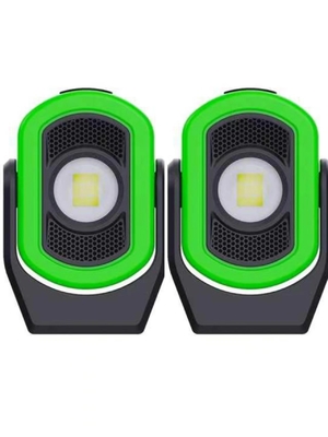 Gleichstromversorgung Grüne LED USB Typ-C Lithium-Wiederaufladungsarbeitslicht für Wartung