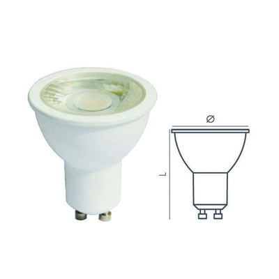 Kunststoff-Aluminium-Heizkessel Led-Glühlampe 7W MR16 Gu10 Scheinwerfer 36 Grad /60 Grad /120D