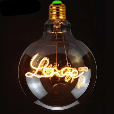 Manuelle Schaltfläche 4W LED-Glühlampe für dekorative Edison-Glühlampe G80/95 Serie