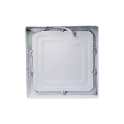 IP20-Qualifizierte Aluminium-Quadrat 12 Watt eingebettete Led-Panel-Lichtgehäuse für Leistung