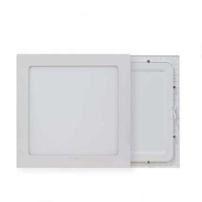 IP20-Qualifizierte Aluminium-Quadrat 12 Watt eingebettete Led-Panel-Lichtgehäuse für Leistung