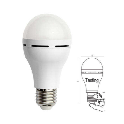 Wiederaufladbare 7w E27 B22 Led-Glühlampe für Notbeleuchtung bei 6000K Tageslicht Alarm
