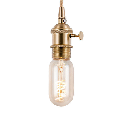 T45 3w Einfach gekrümmte Glasglühlampe Vintage Weichflexible LED-Glühlampe zur Beleuchtung