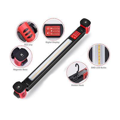 80lm/w 2700K/3500K/4000K/6500K Außen 2500lm Portable Magnetische LED Inspektionsarbeitslicht