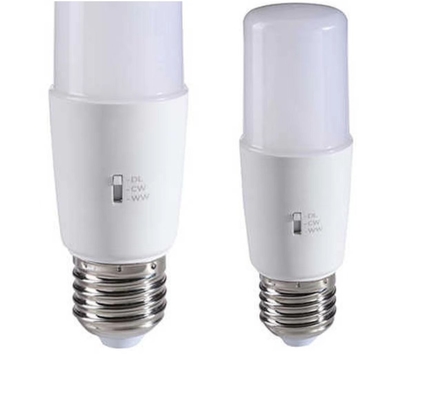 Kunststoff 8W12W Lampe Beleuchtung T-Form Glühbirne 3CCT 3000K/4500K/6000K 36000 Stunden Lebensdauer
