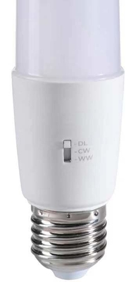 Kunststoff 8W12W Lampe Beleuchtung T-Form Glühbirne 3CCT 3000K/4500K/6000K 36000 Stunden Lebensdauer
