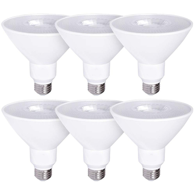 Leistung 6 Zählen Kaltweiß E26 5000K LED-Leuchtturm Scheinwerferlampe für Außenbeleuchtung