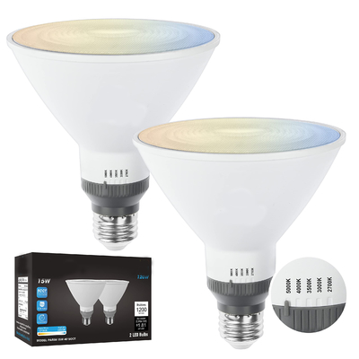 Leistung 6 Zählen Kaltweiß E26 5000K LED-Leuchtturm Scheinwerferlampe für Außenbeleuchtung