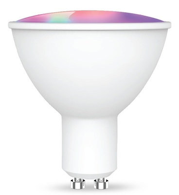 Anwendungsgesteuerte Gu10 intelligente Scheinwerferlampe mit 85lm/w Lichtwirksamkeit