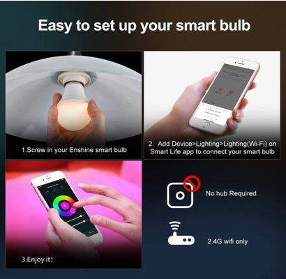 Fernbedienung Smart WiFi GU10/MR16 Spot Bulb mit Google Alexa und Dimming Unterstützung