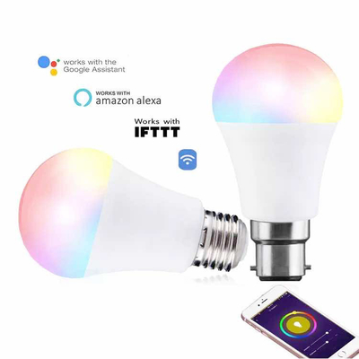 Aluminium Smart Zigbee Wifi LED Glühbirne mit mobiler App und Google Alexa Sprachsteuerung