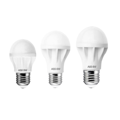 Innenräumliche LED-Glühlampe 5w 7w Vollkunststoff mit Stick-Design und störungsfreier LED-Lichtquelle