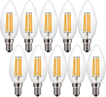 ETL Liste C35 E11 LED-Glühlampe 4W 120C Dimmbar 500lm 0,06kg für Energieeinsparung