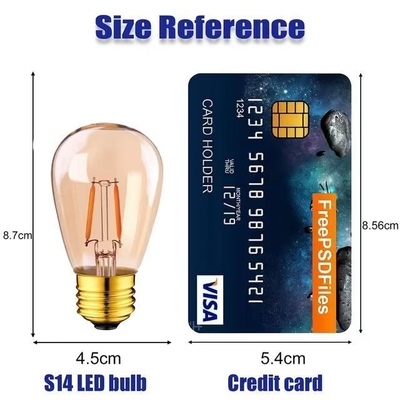 AC 120V A19 7W 800LM Glas Vintage LED Glühlampen für eine lange Lebensdauer 50000 Stunden