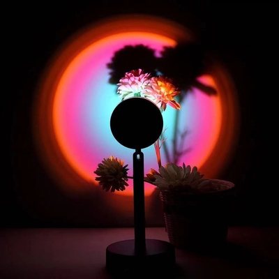 Tischlampen 90 Grad Drehung Regenbogen Projektion LED-Licht für Kundenanforderungen