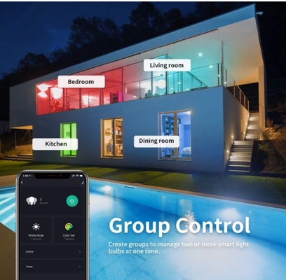 Verdunkelbare GU10/MR16 Smart Wifi Sprachsteuerung LED-Spotlicht 30000 Stunden Arbeitszeit