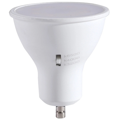 CRI 80 6W 120D GU10 Dimmbarer LED-Spiegellicht mit Multi CCT Auswahl 3000K/4000K/6500K