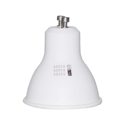 CRI 80 6W 120D GU10 Dimmbarer LED-Spiegellicht mit Multi CCT Auswahl 3000K/4000K/6500K